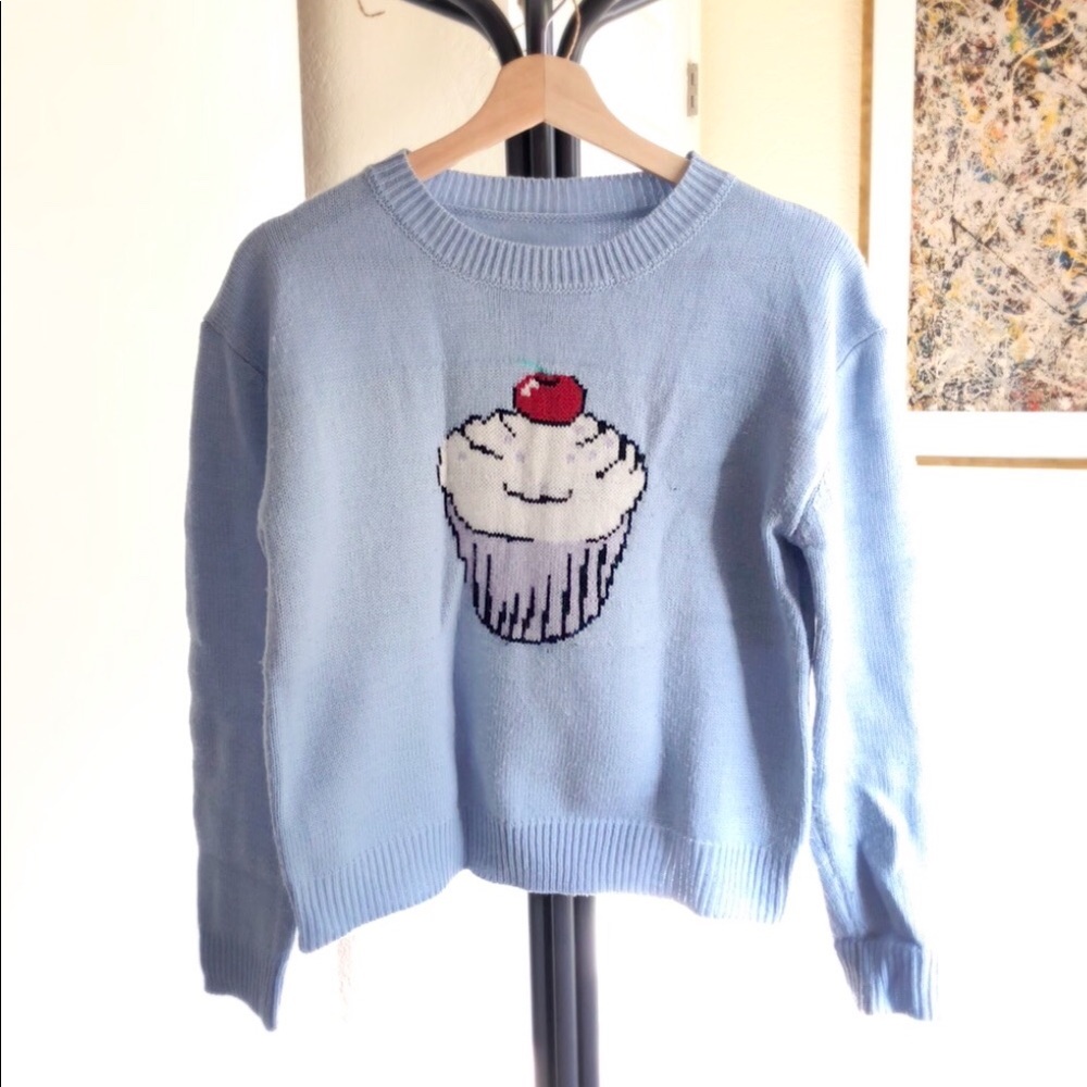 Japanese Harakuju cupcake sweater